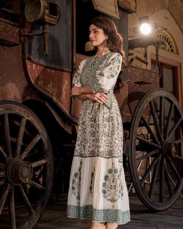 Rahita Heavy Printed Long Western Collection.