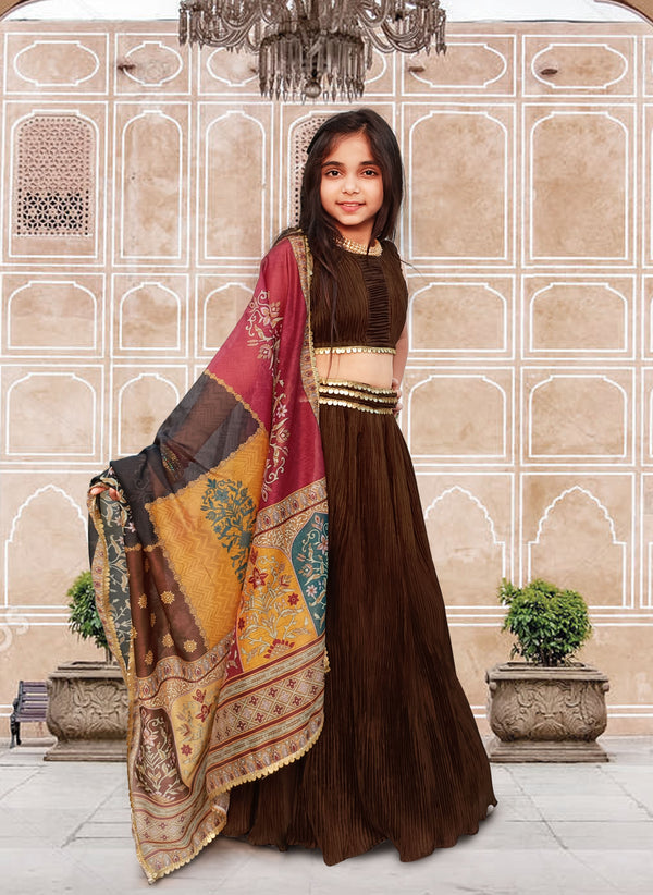 Like Children's Fancy Lehenga Choli With Dupatta