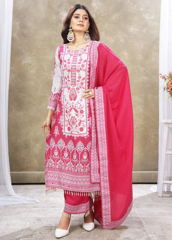 PLEVARI- HEAVY FENCY PAIR WITH DUPATTA SET